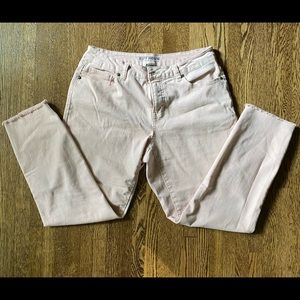 Pink Ruff Hewn size 10 Ankle Pants